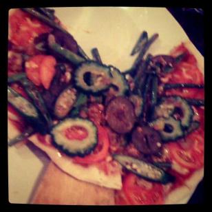 trying the "BETTER" version of Pinakbet Pizza